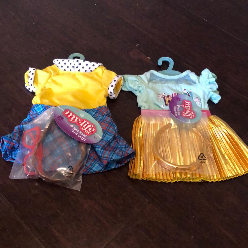 New Life doll dresses
